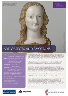 Art, Objects and Emotions