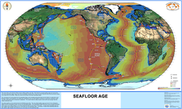 Seafloor Age (Millions of Years) 8 85S 85S