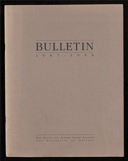1987–1988 Bulletin