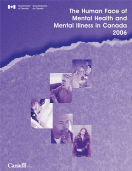 The Human Face of Mental Health and Mental Illness in Canada 2006