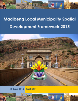 Madibeng Local Municipality Spatial Development Framework 2015