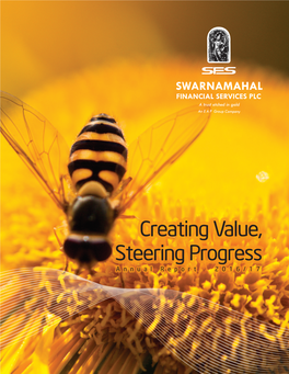 Creating Value, Steering Progress Creating Value, Steering