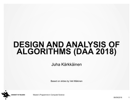 Amortized Analysis