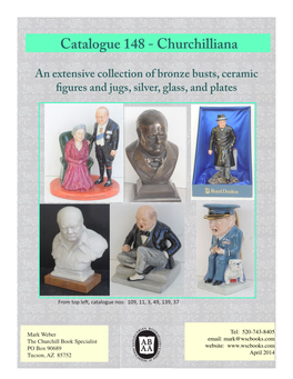 Catalogue 148 - Churchilliana