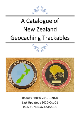 A Catalogue of New Zealand Geocaching Trackables