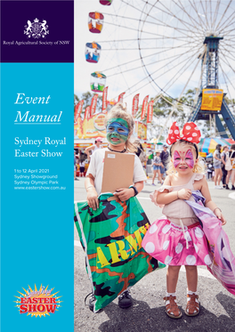 Event Manual Sydney Royal Easter Show