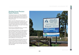 Dowling Forest Precinct Equine Industry