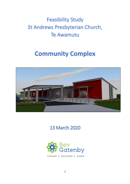 Feasibility Study St Andrews Presbyterian Church, Te Awamutu