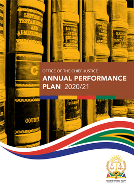 Annual Performance 2020/21 Plan