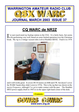 CQ WARC De NR2Z