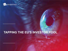 Tapping the EU's Investor Pool