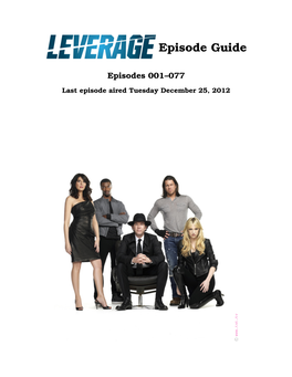 Episode Guide