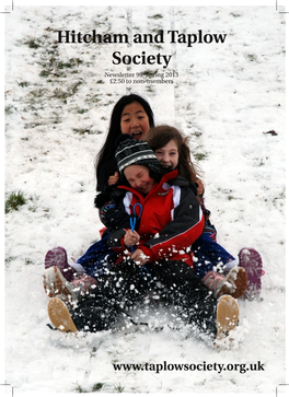 Hitcham and Taplow Society Newsletter Spring 2013