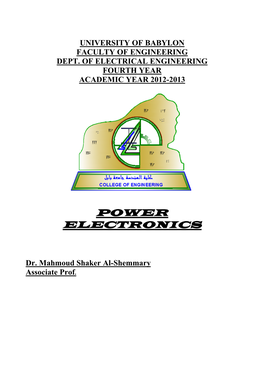 Power Electronics