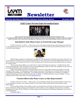 Newsletter Colorado, New Mexico, Oklahoma, Arkansas, Texas, Kansas, Mexico November 2014