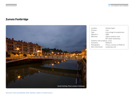 Zumaia Footbridge