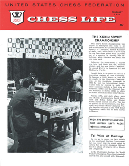 CHESS FEDERATION C HESS LIFE Published Monthly Ot 80 E