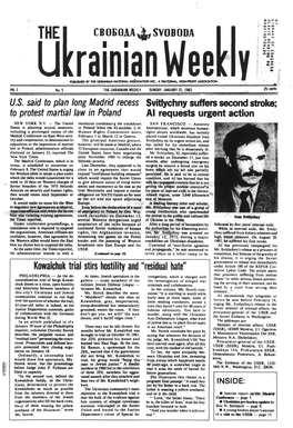 The Ukrainian Weekly 1982, No.5