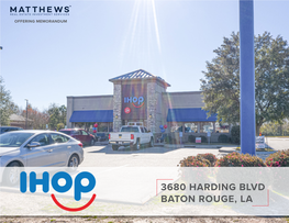 IHOP | 3680 Harding Blvd, Baton Rouge, LA 70807