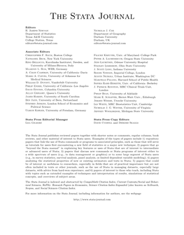 Speaking Stata: Trimming to Taste