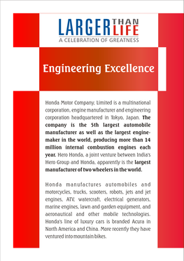 Engineering Excellence