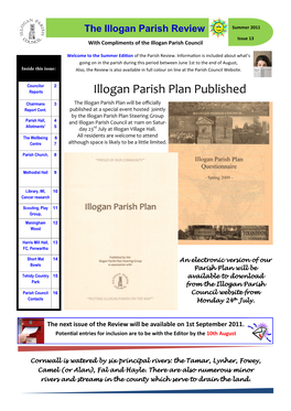 Summer 2011 Issue 13 with Compliments of the Illogan Parish Council