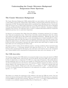 Understanding the CMB Temperature Power Spectrum