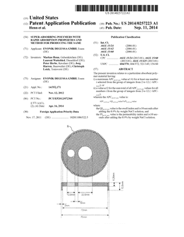 (12) Patent Application Publication (10) Pub. No.: US 2014/0257223 A1 Henn Et Al