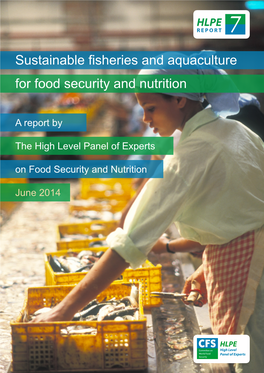 HLPE Report on Sustainable Fisheries and Aquaculture for Food