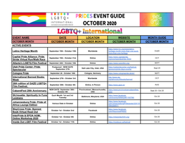 LGBTQ- International Q4 October 2020 English Pride Guide .Pdf