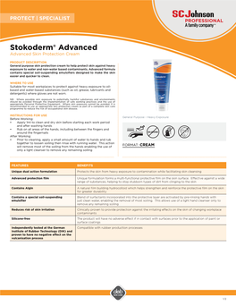 Product Information Sheet-Stokoderm Advanced