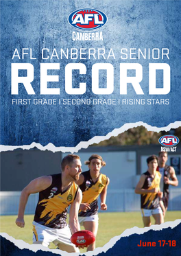 Afl Canberra Record