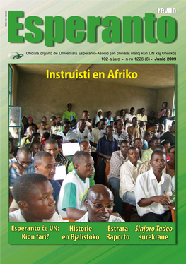 Instruisti En Afriko En Instruisti En Bjalistoko Historie 102-A Jaro Raporto Estrara •