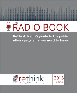 Rethink's Radio Book