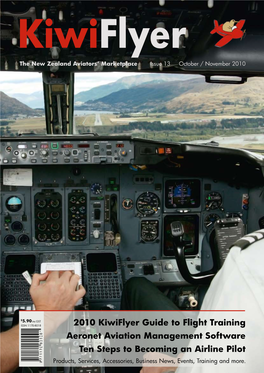 2010 Kiwiflyer Guide to Flight Training Aeronet Aviation