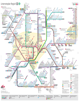 Liniennetzplan Regiox R