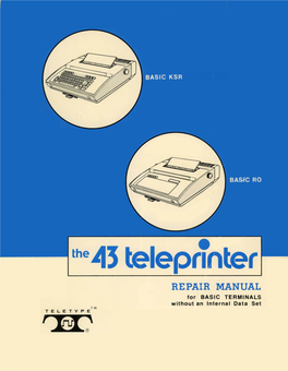 The 113 Teleprinter