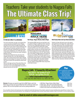 The Ultimate Class Trip!