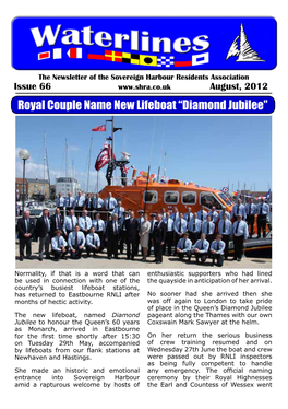 Royal Couple Name New Lifeboat “Diamond Jubilee”