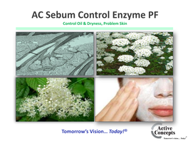 AC Sebum Control Enzyme PF Control Oil & Dryness, Problem Skin