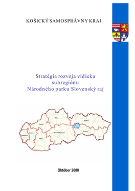 Stratégia Rozvoja Vidieka Subregiónu Národného Parku Slovenský Raj