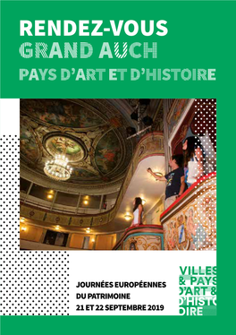 Rendez-Vous Grand Auch Pays D’Art Et D’Histoire