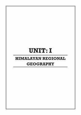 HIMALAYAN REGIONAL GEOGRAPHY.Indd