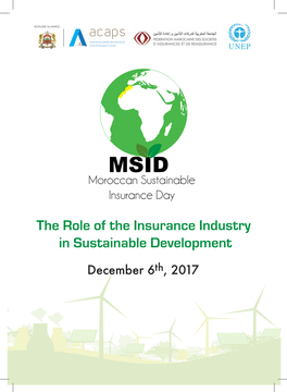 Moroccan Sustainable Insurance Day