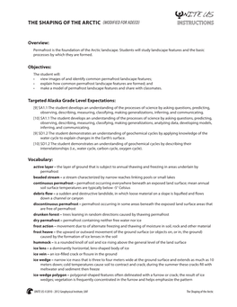 The Shaping of the Arctic (Modified for Adeed)