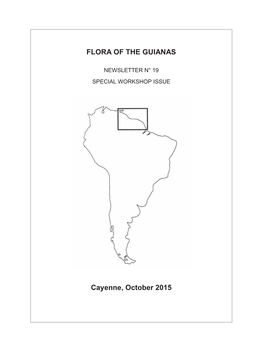 Flora of the Guianas 2003