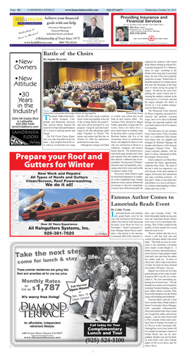 Lamorinda Weekly Issue 17 Volume 5