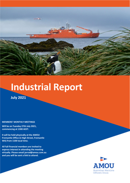 July AMOU Industrial Report