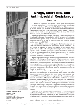 Drugs, Microbes, and Antimicrobial Resistance Polyxeni Potter*