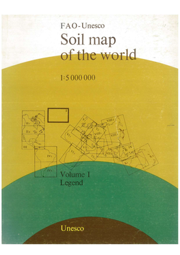 FAO-UNESCO Soil Map of the World, 1:5000000 Vol. 1. Legend